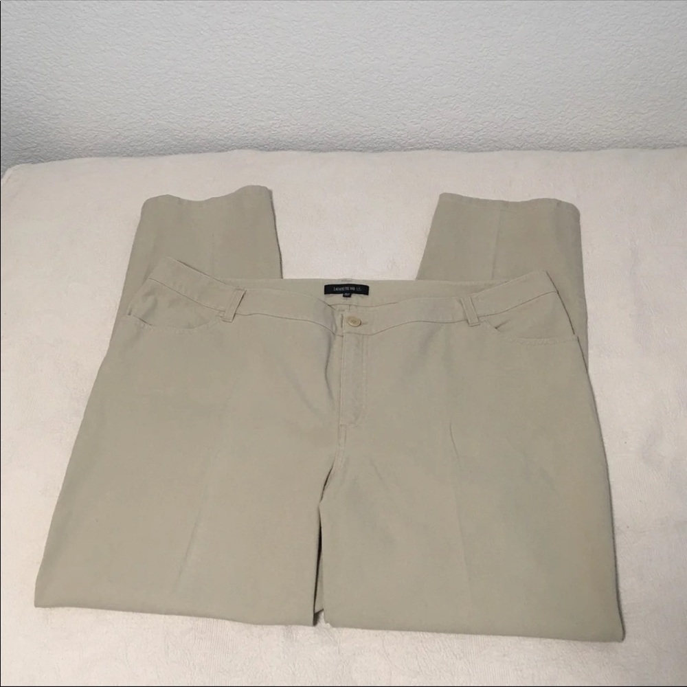Lafayette 148 khaki pants size 20W